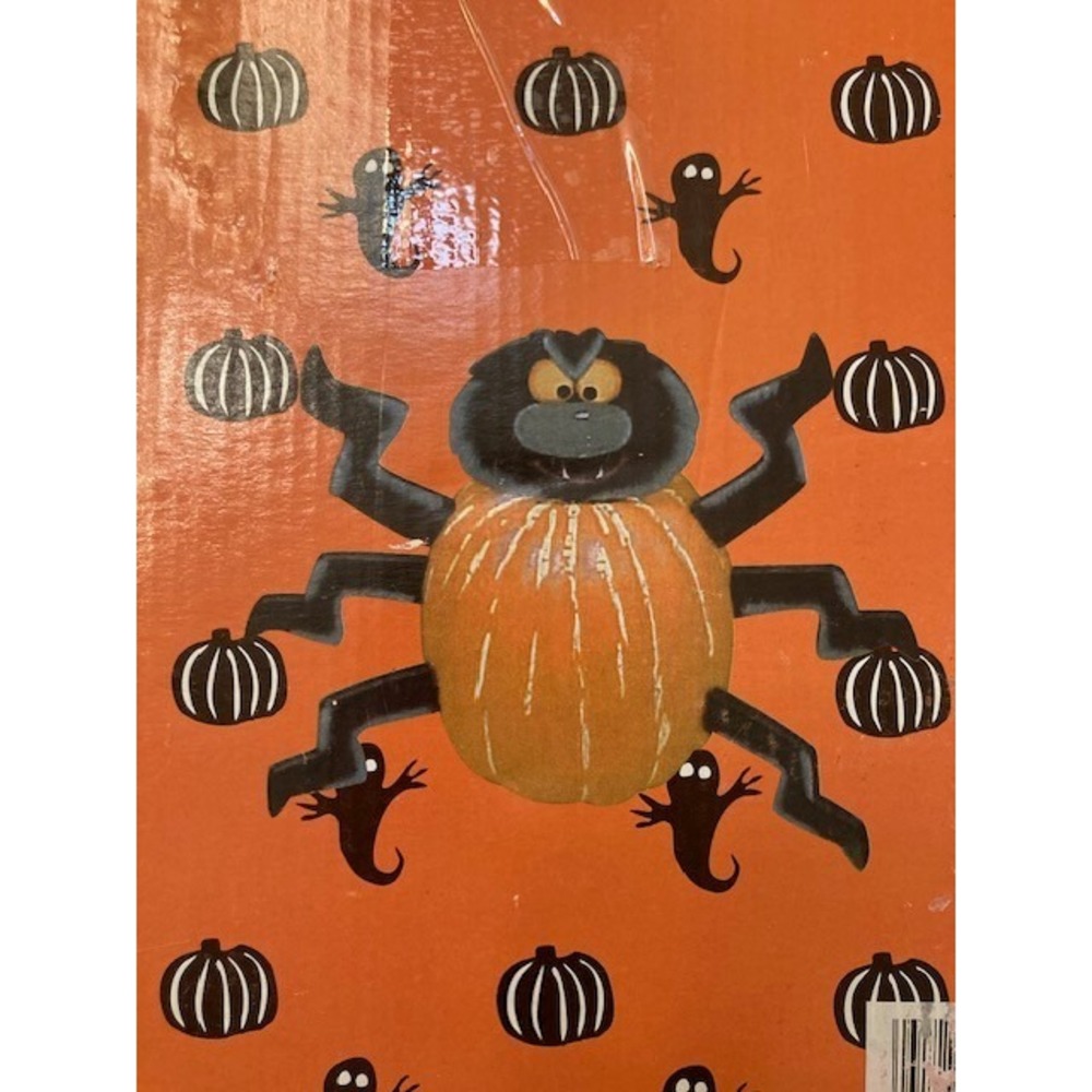 Halloween Create a Spider Pumpkin Ghost Kit Wood item